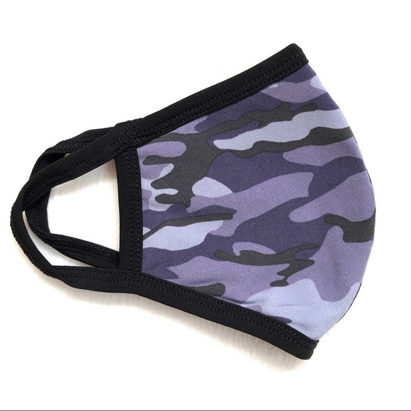 🔴 5 for $10 ONE Zenana Camouflage Print Cotton Face Mask - Picture 6 of 10